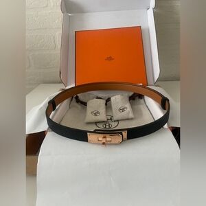 Hermes Kelly 18 Epsom Belt